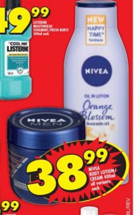 nivea at shoprite.